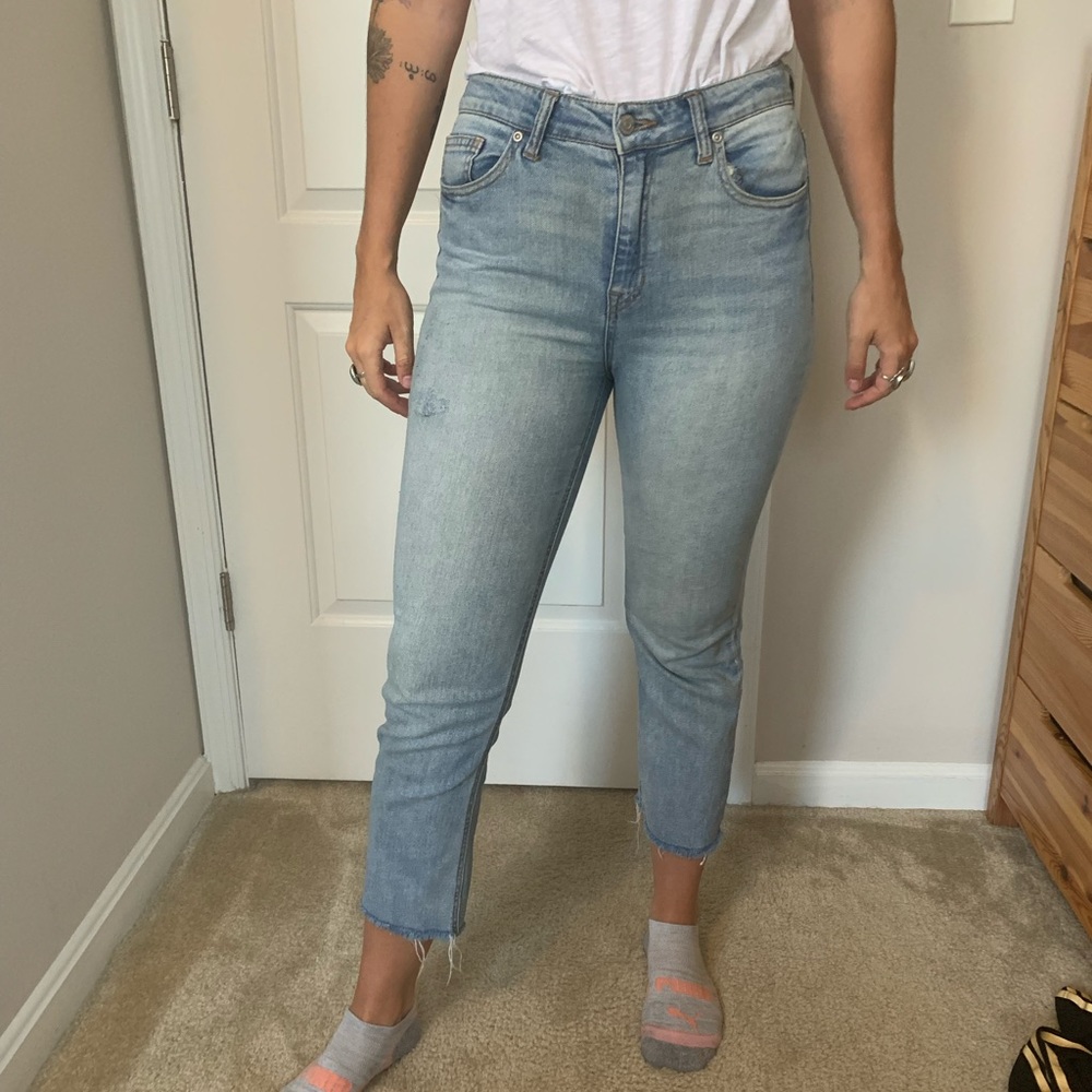 Francesca’s Harper high-rise straight size 27